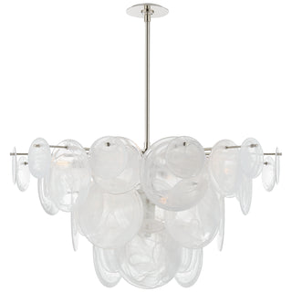 Visual Comfort Signature Canada - ARN 5450PN-WSG - Nine Light Chandelier - Loire - Polished Nickel