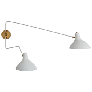 Visual Comfort Signature Canada - ARN 2072WHT - Two Light Wall Sconce - Charlton - White