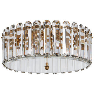 Visual Comfort Signature Canada - ARN 4126HAB - Five Light Flush Mount - Bonnington - Hand-Rubbed Antique Brass