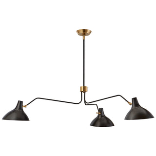 Visual Comfort Signature Canada - ARN 5006BLK - Three Light Chandelier - Charlton - Black