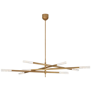 Visual Comfort Signature Canada - KW 5589AB-SG - LED Chandelier - Rousseau - Antique-Burnished Brass
