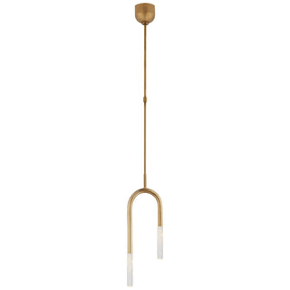 Visual Comfort Signature Canada - KW 5590AB-SG - LED Pendant - Rousseau - Antique-Burnished Brass