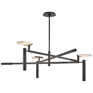 Visual Comfort Signature Canada - KW 5602BZ-ALB - LED Chandelier - Melange - Bronze