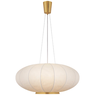 Visual Comfort Signature Canada - BBL 5123SB-RP - One Light Pendant - Paper Moon - Soft Brass