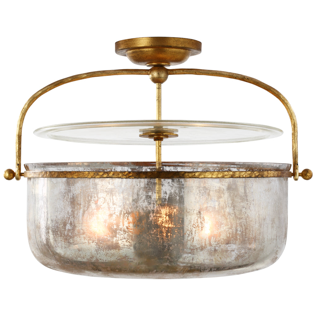 Visual Comfort Signature Canada - CHC 4270GI-MG - Three Light Lantern - Lorford - Gilded Iron