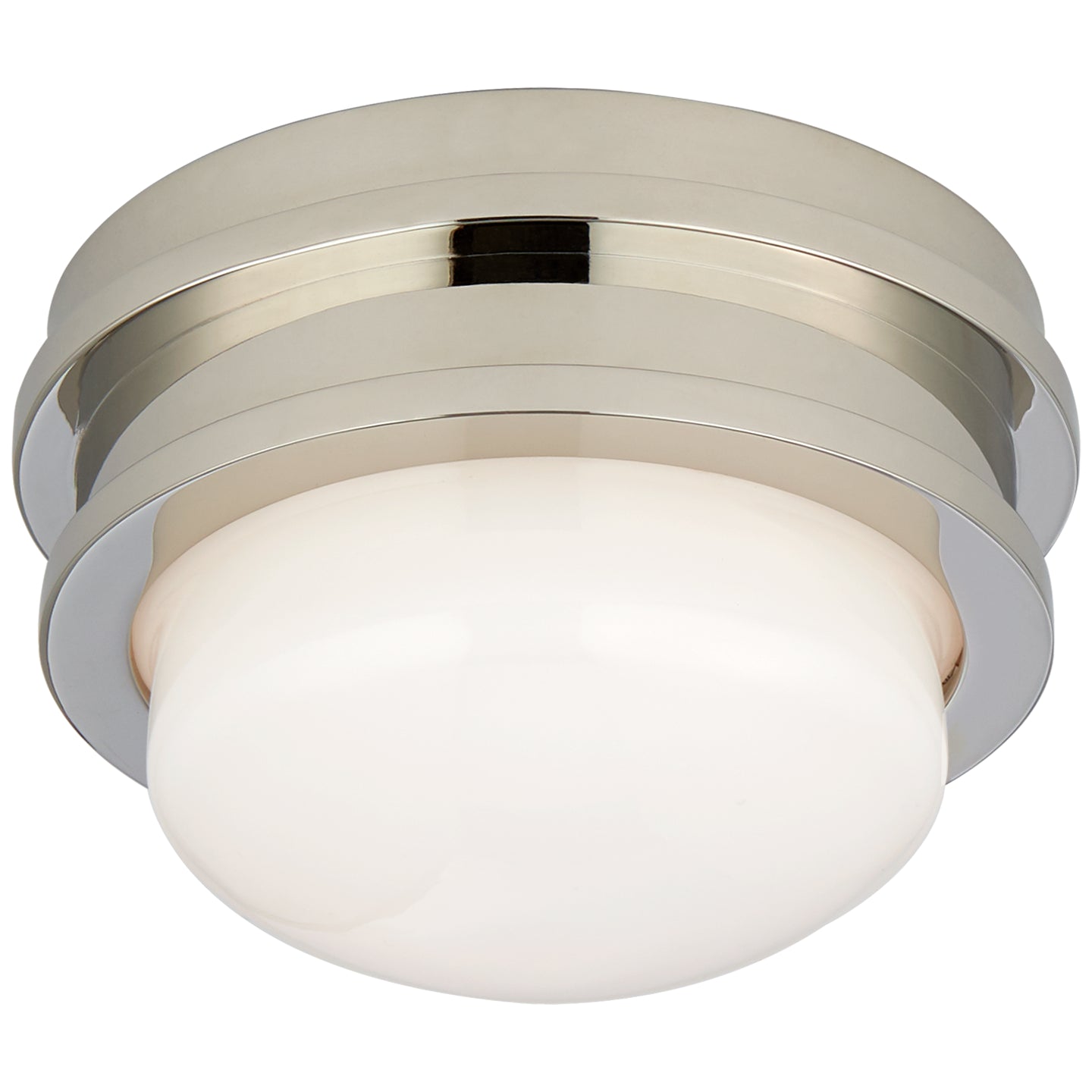 Visual Comfort Signature Canada - CHC 4600PN-WG - LED Flush Mount - Launceton - Polished Nickel
