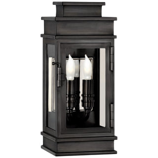 Linear Lantern Two Light Wall Lantern