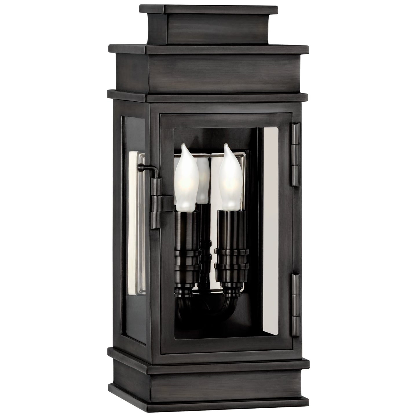 Visual Comfort Signature Canada - CHD 2907BZ-CG - Two Light Wall Lantern - Linear Lantern - Bronze