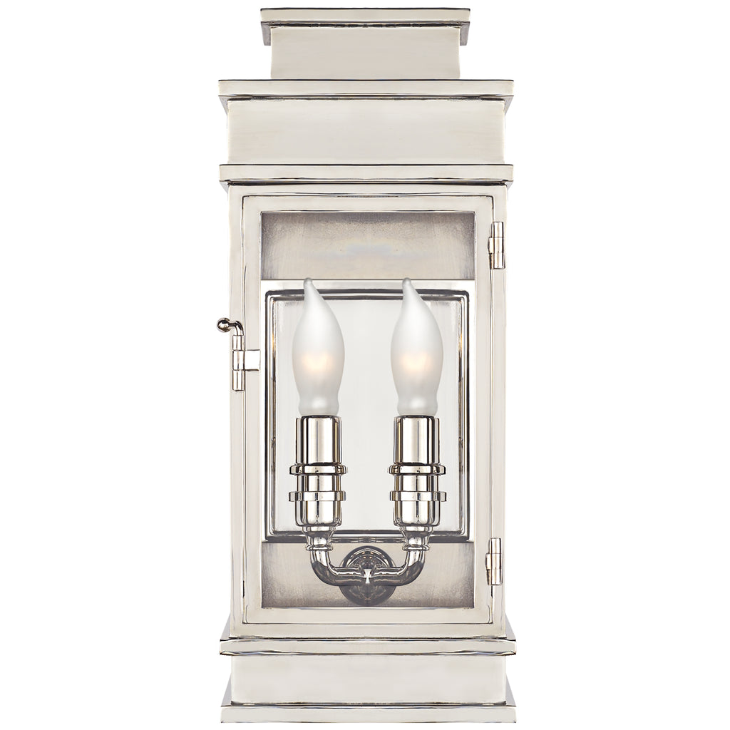 Visual Comfort Signature Canada - CHD 2907PN-CG - Two Light Wall Lantern - Linear Lantern - Polished Nickel