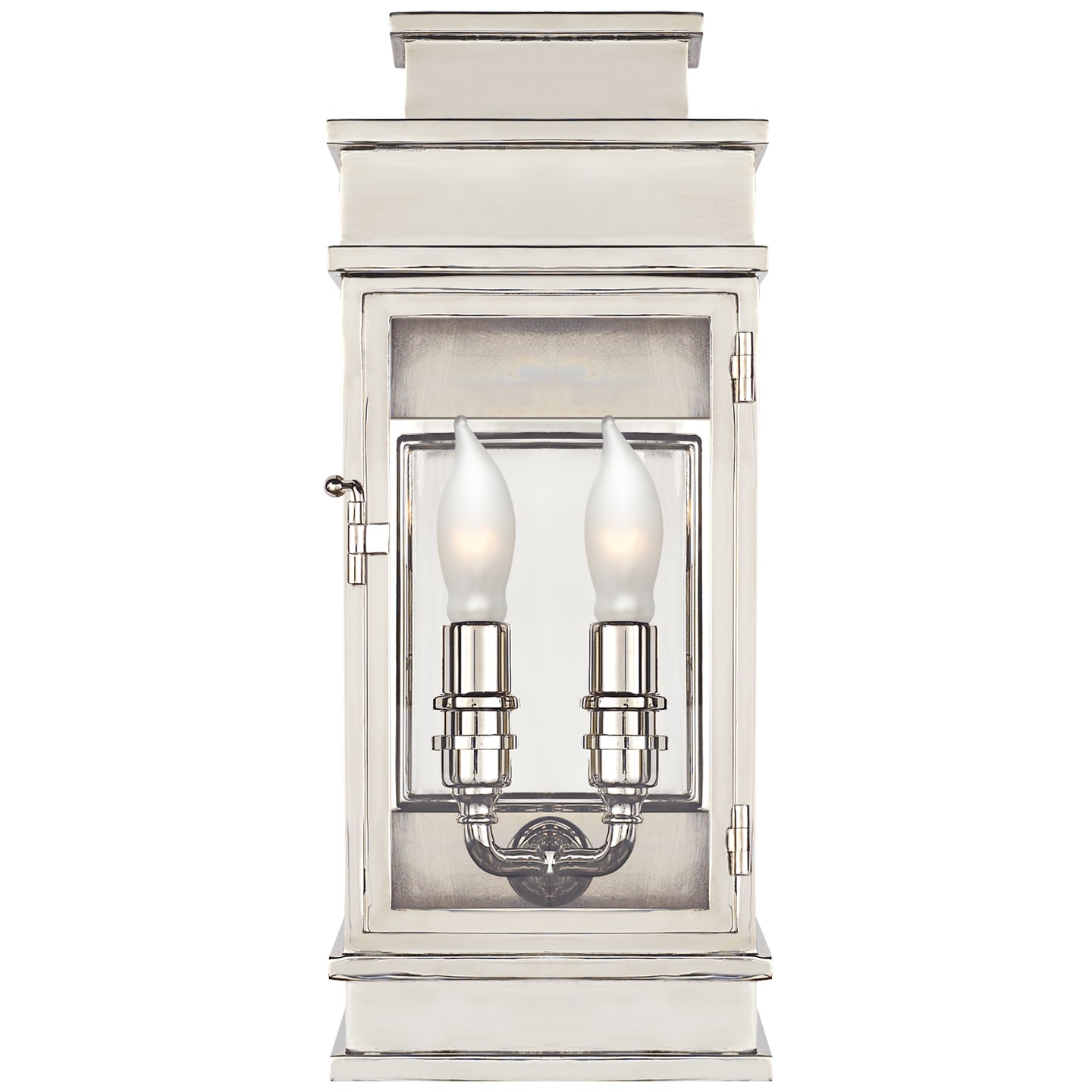 Visual Comfort Signature Canada - CHD 2907PN-CG - Two Light Wall Lantern - Linear Lantern - Polished Nickel