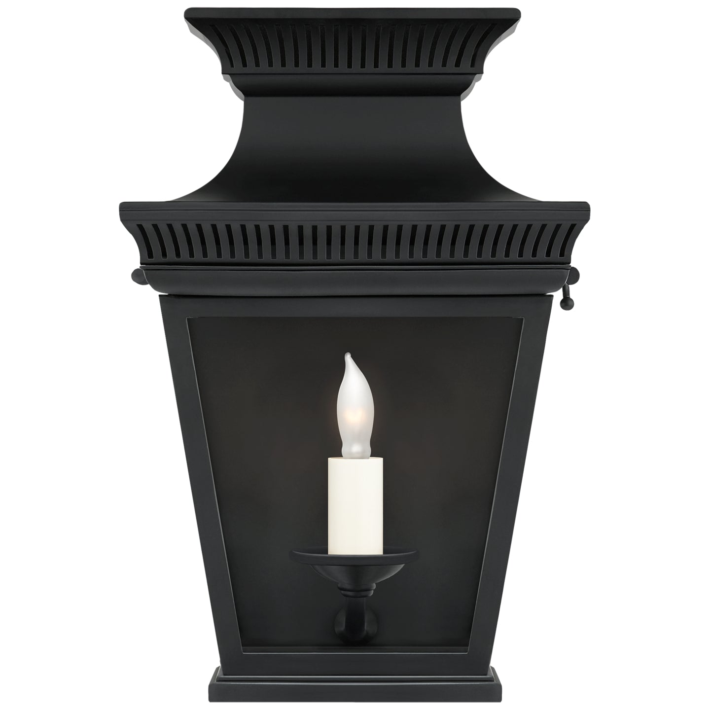 Visual Comfort Signature Canada - CHD 2945BLK-CG - One Light Wall Lantern - Elsinore - Black