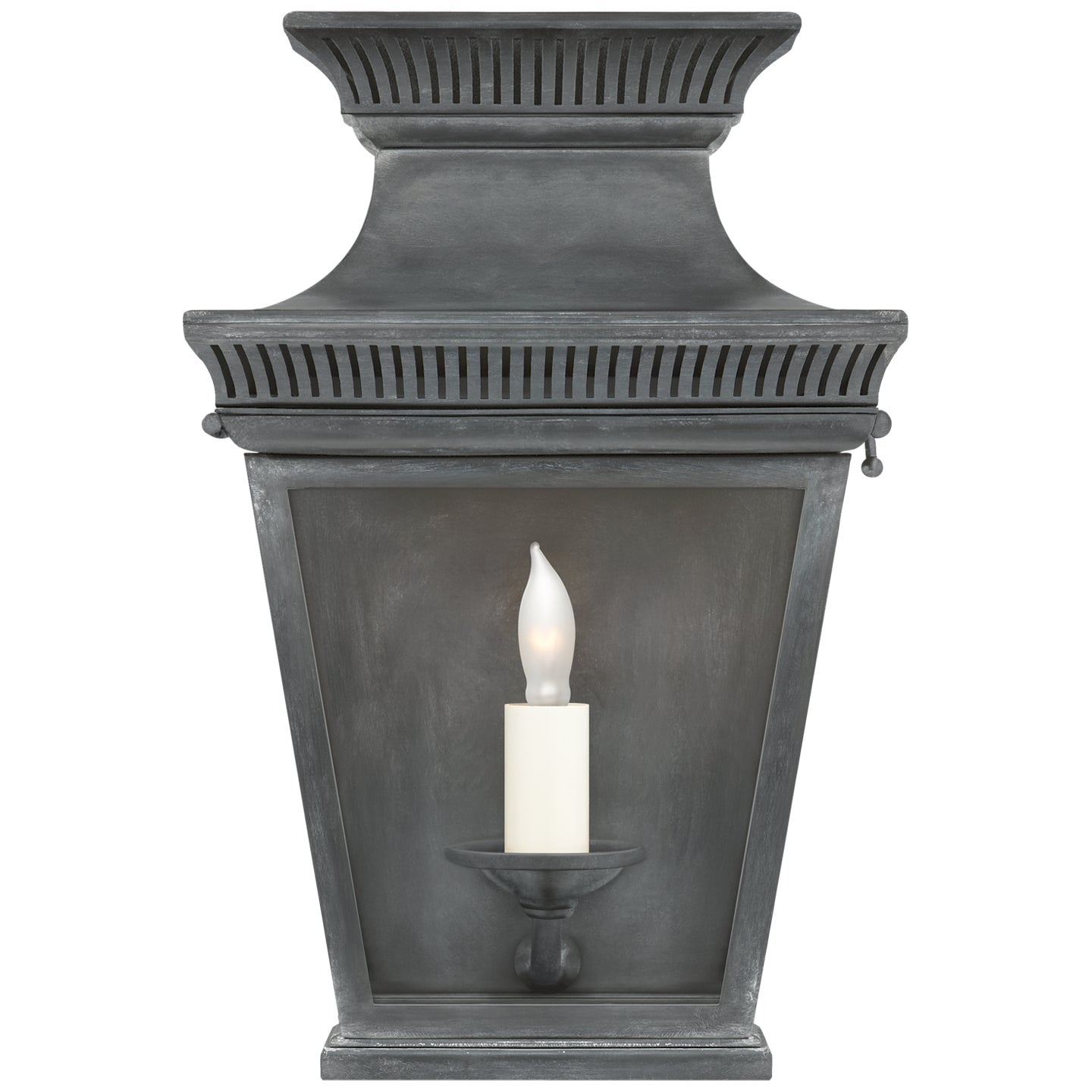Visual Comfort Signature Canada - CHD 2945WZ-CG - One Light Wall Lantern - Elsinore - Weathered Zinc