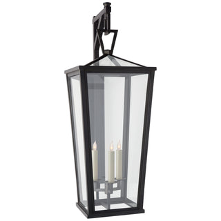 Darlana Outdoor Three Light Wall Lantern
