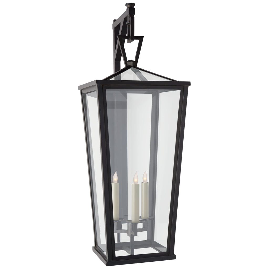 Visual Comfort Signature Canada - CHO 2790BZ-CG - Three Light Wall Lantern - Darlana Outdoor - Bronze
