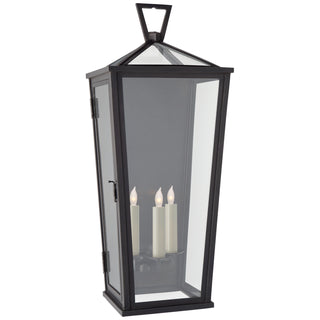 Visual Comfort Signature Canada - CHO 2792BZ-CG - Three Light Wall Lantern - Darlana Outdoor - Bronze