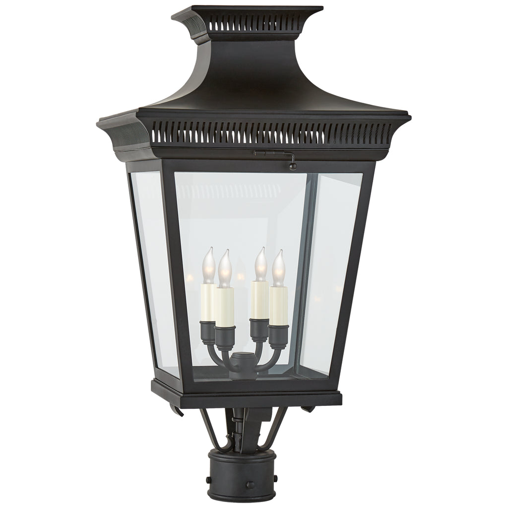 Visual Comfort Signature Canada - CHO 7055BLK-CG - Four Light Post Lantern - Elsinore - Black