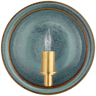 Visual Comfort Signature Canada - CS 2605OSB - One Light Wall Sconce - Leeds - Oslo Blue