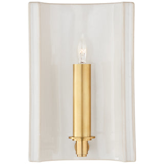 Visual Comfort Signature Canada - CS 2609IVO - One Light Wall Sconce - Leeds - Ivory