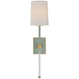 Visual Comfort Signature Canada - JN 2051CEL/CG-L - One Light Wall Sconce - Lucia - Celadon and Crystal