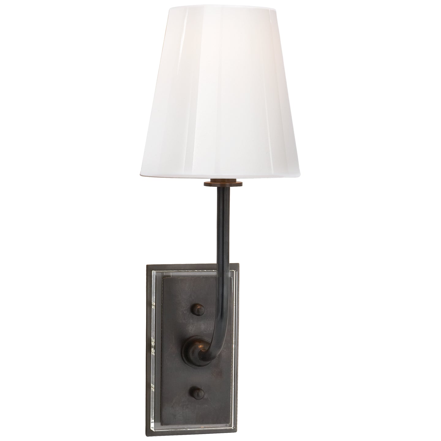 Visual Comfort Signature Canada - TOB 2190BZ-WG - One Light Wall Sconce - Hulton - Bronze
