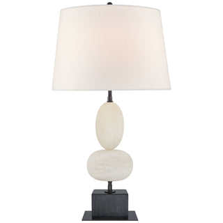 Visual Comfort Signature Canada - TOB 3980ALB/BM-L - One Light Table Lamp - Dani - Alabaster and Black Marble