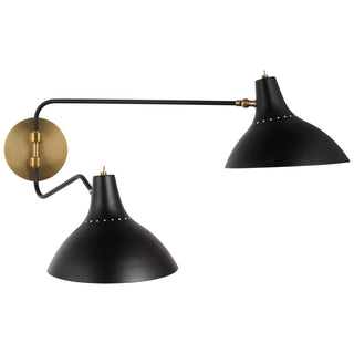 Visual Comfort Signature Canada - ARN 2071BLK - Two Light Wall Sconce - Charlton - Black