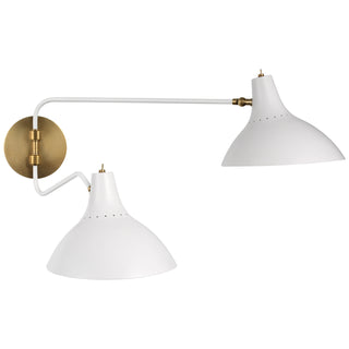 Visual Comfort Signature Canada - ARN 2071WHT - Two Light Wall Sconce - Charlton - White