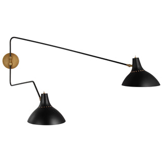 Visual Comfort Signature Canada - ARN 2072BLK - Two Light Wall Sconce - Charlton - Black