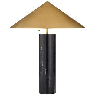 Visual Comfort Signature Canada - KW 3047BM-AB - Three Light Table Lamp - Minimalist - Black Marble
