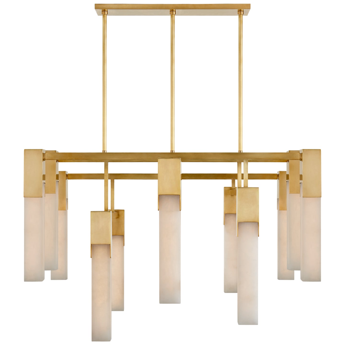 Visual Comfort Signature Canada - KW 5115AB-ALB - LED Chandelier - Covet - Antique-Burnished Brass