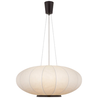 Visual Comfort Signature Canada - BBL 5123BZ-RP - One Light Pendant - Paper Moon - Bronze