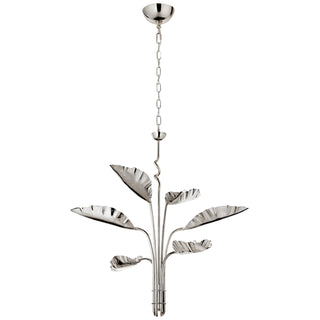 Visual Comfort Signature Canada - JN 5517PN - Six Light Chandelier - Dumaine - Polished Nickel