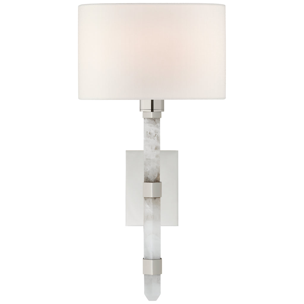 Visual Comfort Signature Canada - SK 2902PN/Q-L - One Light Wall Sconce - Adaline - Polished Nickel