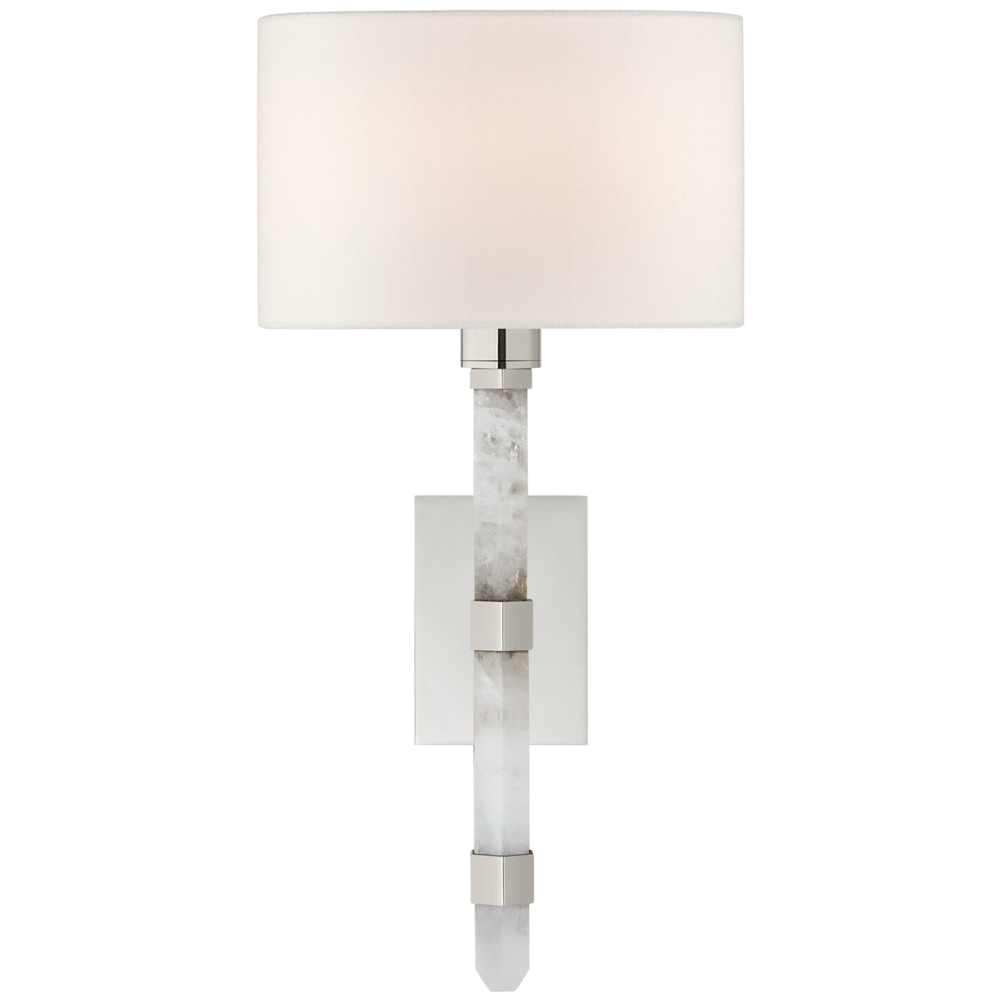 Visual Comfort Signature Canada - SK 2902PN/Q-L - One Light Wall Sconce - Adaline - Polished Nickel