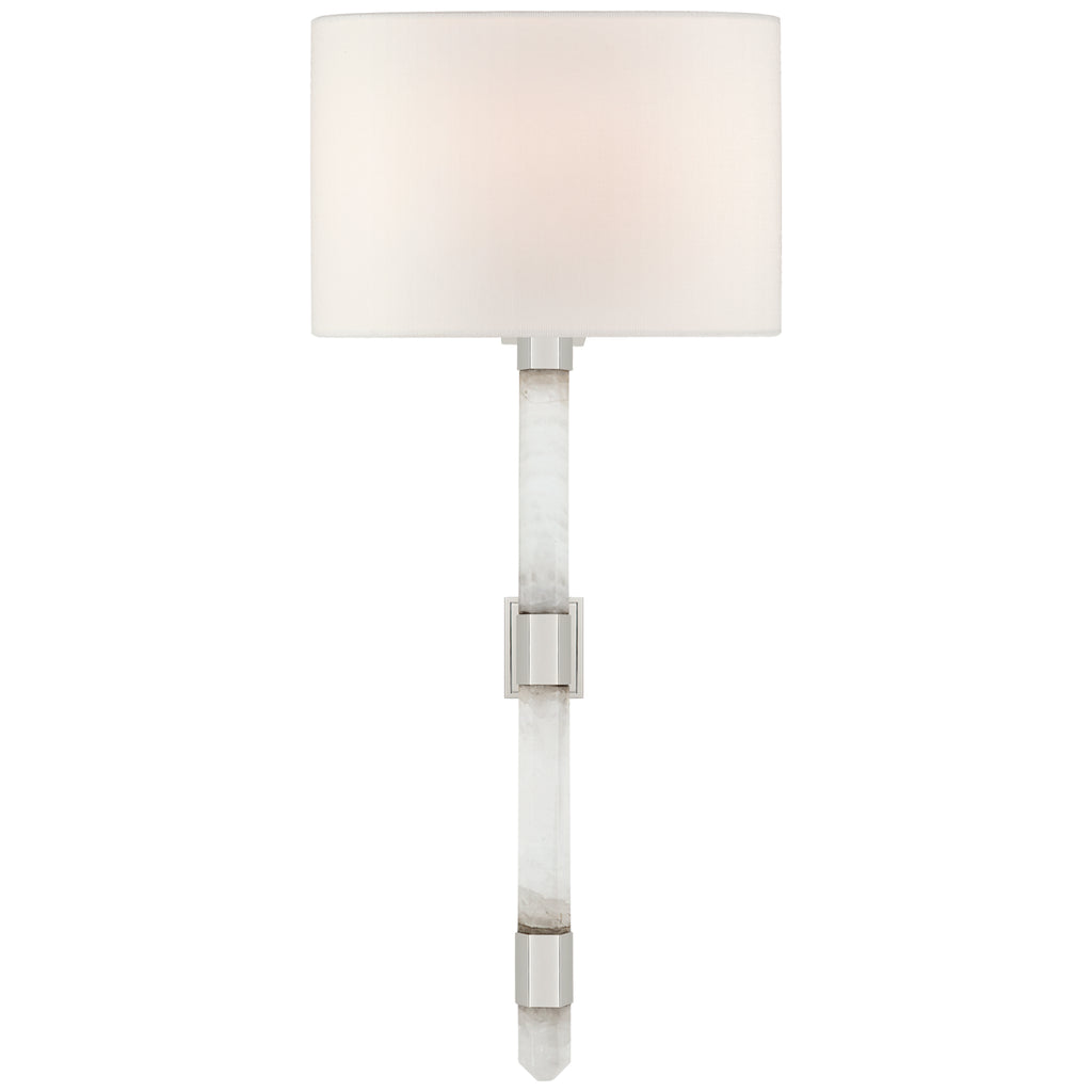 Visual Comfort Signature Canada - SK 2904PN/Q-L - One Light Wall Sconce - Adaline - Polished Nickel