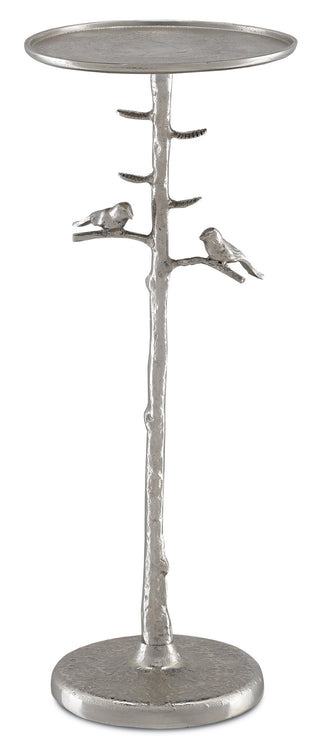 Piaf Side Table, Silver