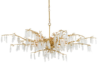 Forest Dawn Eight Light Chandelier
