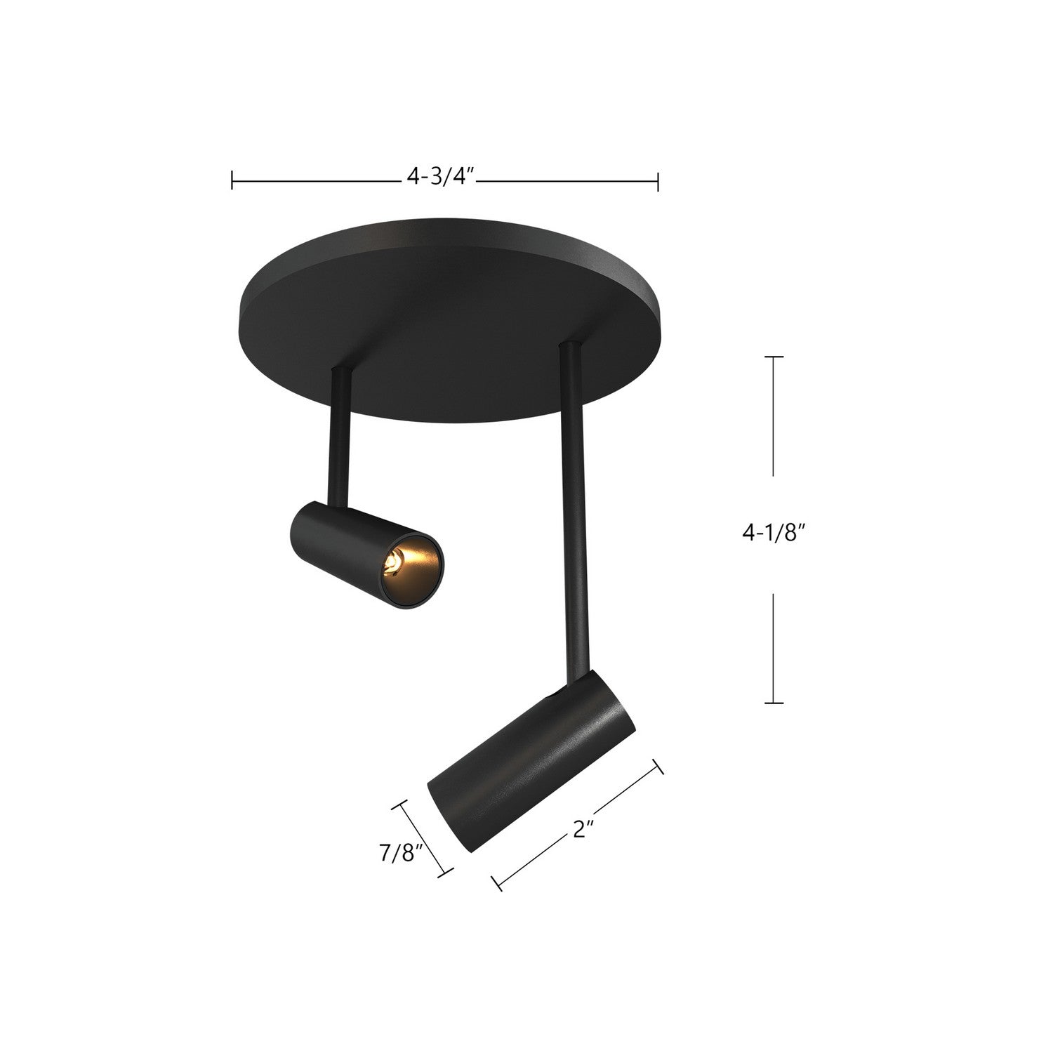 Downey Semi-Flush Mount