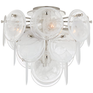 Visual Comfort Signature Canada - ARN 4450PN-WSG - Four Light Flush Mount - Loire - Polished Nickel