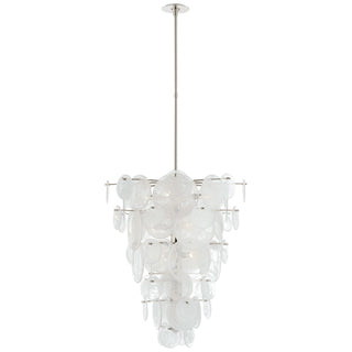 Visual Comfort Signature Canada - ARN 5452PN-WSG - 12 Light Chandelier - Loire - Polished Nickel