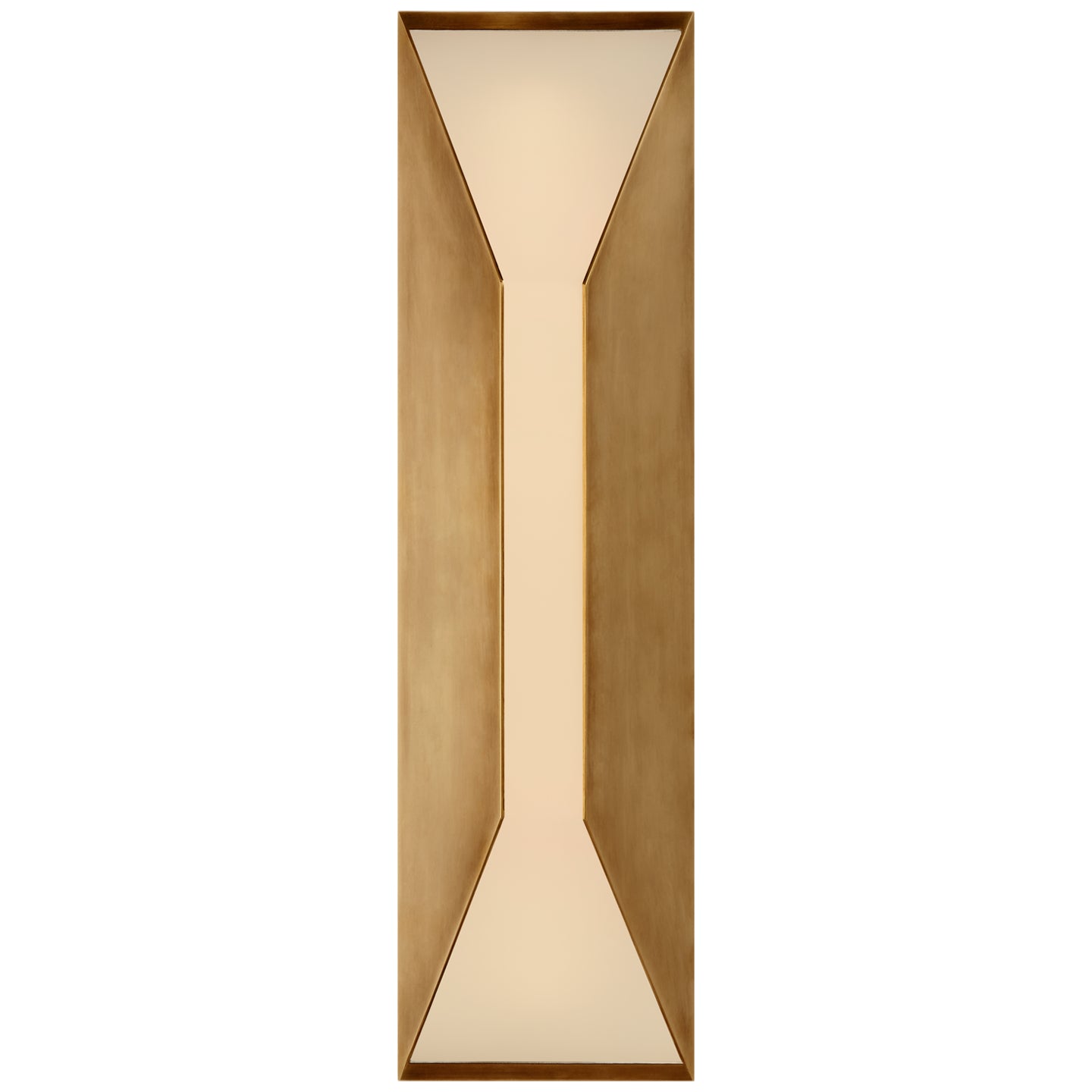 Visual Comfort Signature Canada - KW 2721AB-FG - LED Wall Sconce - Stretto - Antique-Burnished Brass
