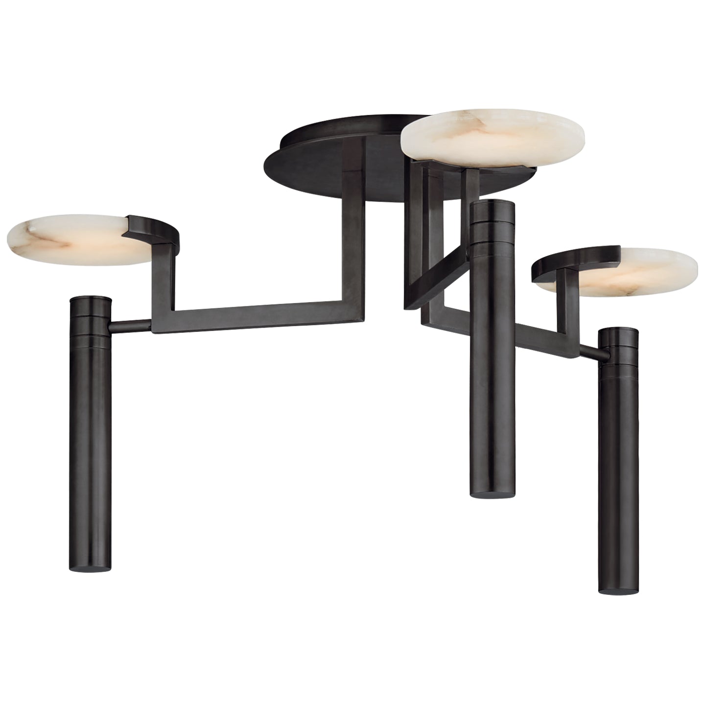 Visual Comfort Signature Canada - KW 4015BZ-ALB - LED Semi-Flush Mount - Melange - Bronze