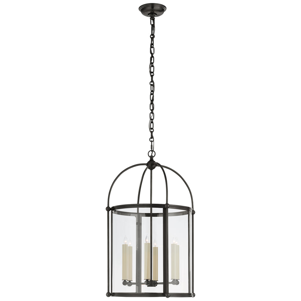 Visual Comfort Signature Canada - CHC 3451BZ-CG - Six Light Lantern - Riverside Round - Bronze