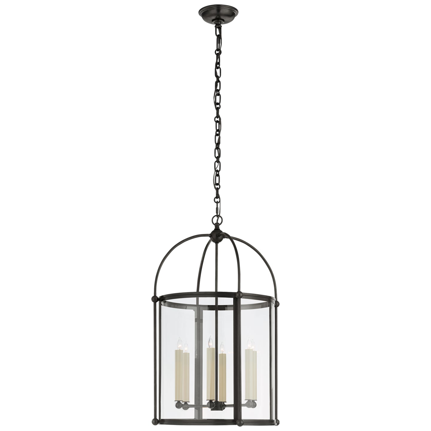 Visual Comfort Signature Canada - CHC 3451BZ-CG - Six Light Lantern - Riverside Round - Bronze