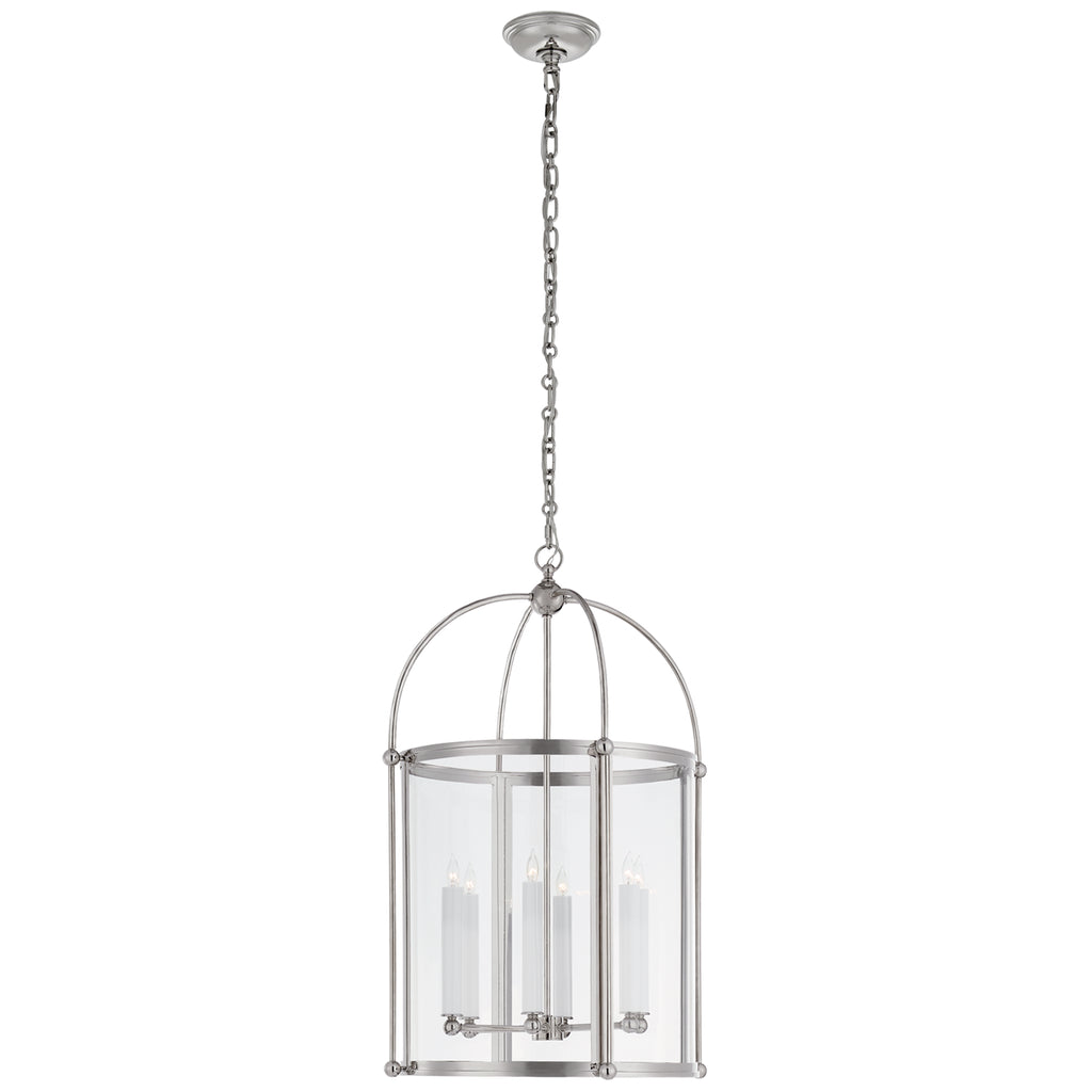 Visual Comfort Signature Canada - CHC 3451PN-CG - Six Light Lantern - Riverside Round - Polished Nickel