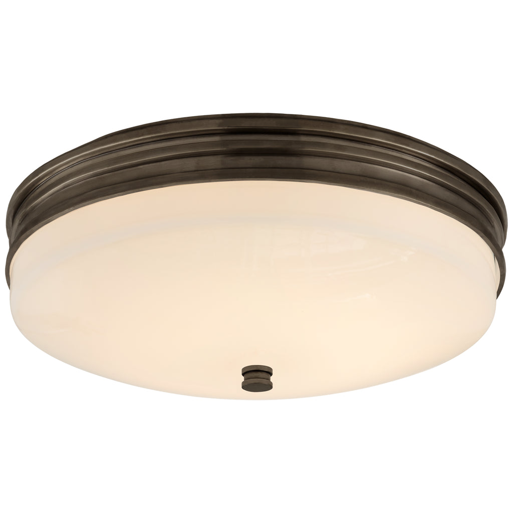 Visual Comfort Signature Canada - CHC 4601BZ-WG - LED Flush Mount - Launceton - Bronze