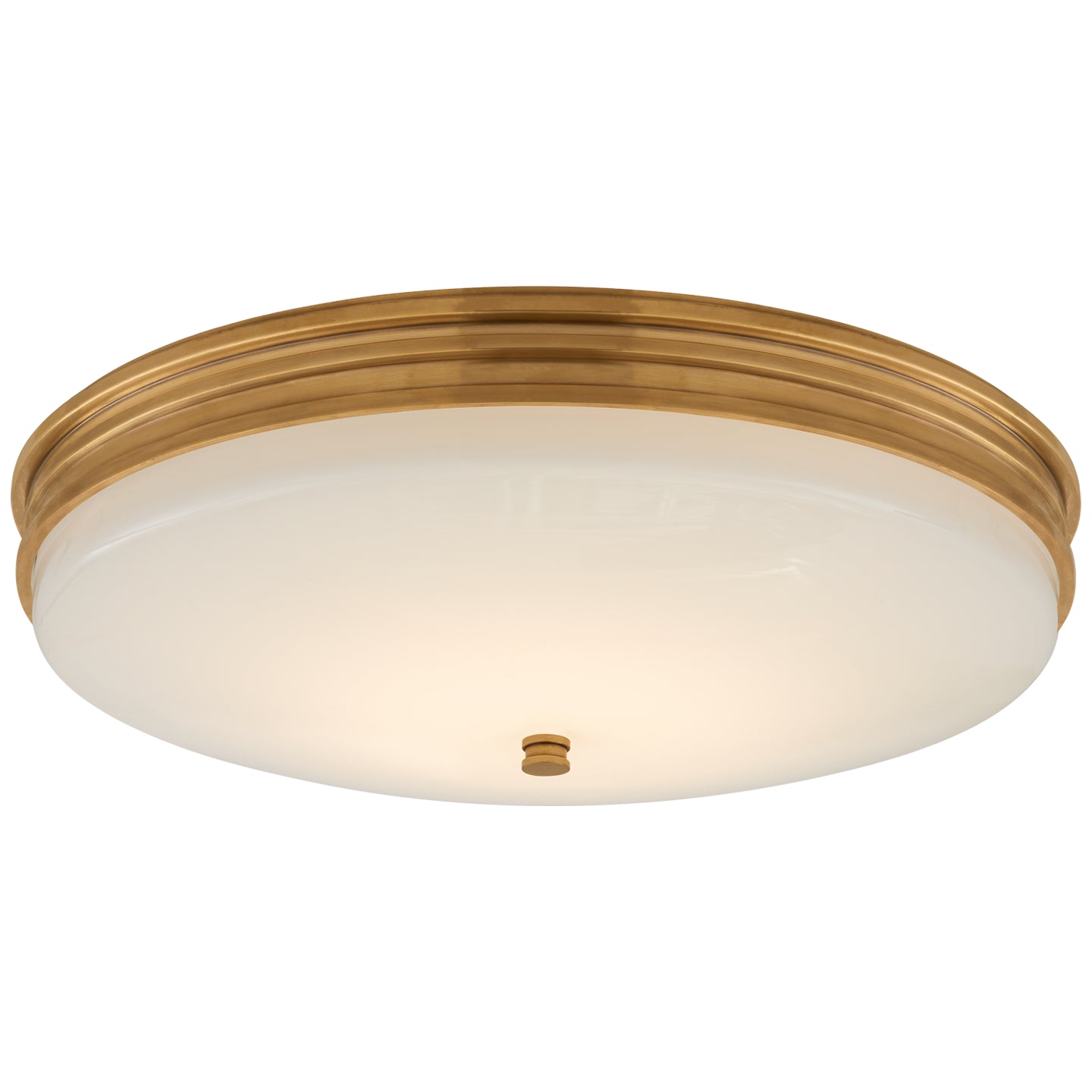 Visual Comfort Signature Canada - CHC 4603AB-WG - LED Flush Mount - Launceton - Antique-Burnished Brass