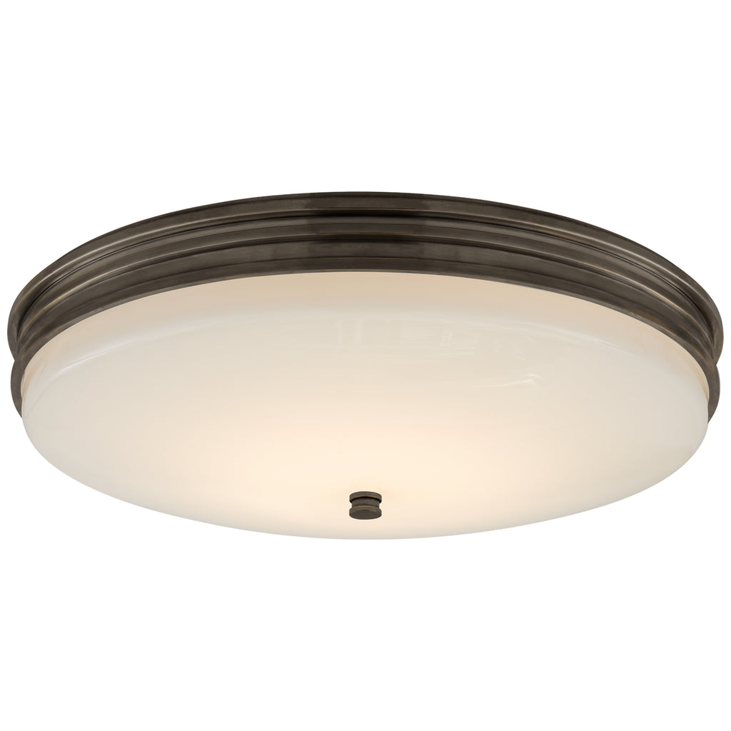Visual Comfort Signature Canada - CHC 4603BZ-WG - LED Flush Mount - Launceton - Bronze