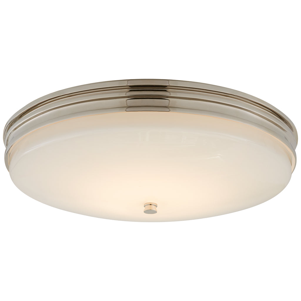 Visual Comfort Signature Canada - CHC 4603PN-WG - LED Flush Mount - Launceton - Polished Nickel