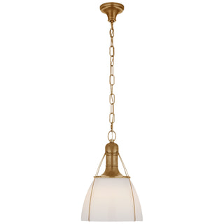 Visual Comfort Signature Canada - CHC 5475AB-WG - One Light Pendant - Prestwick - Antique-Burnished Brass